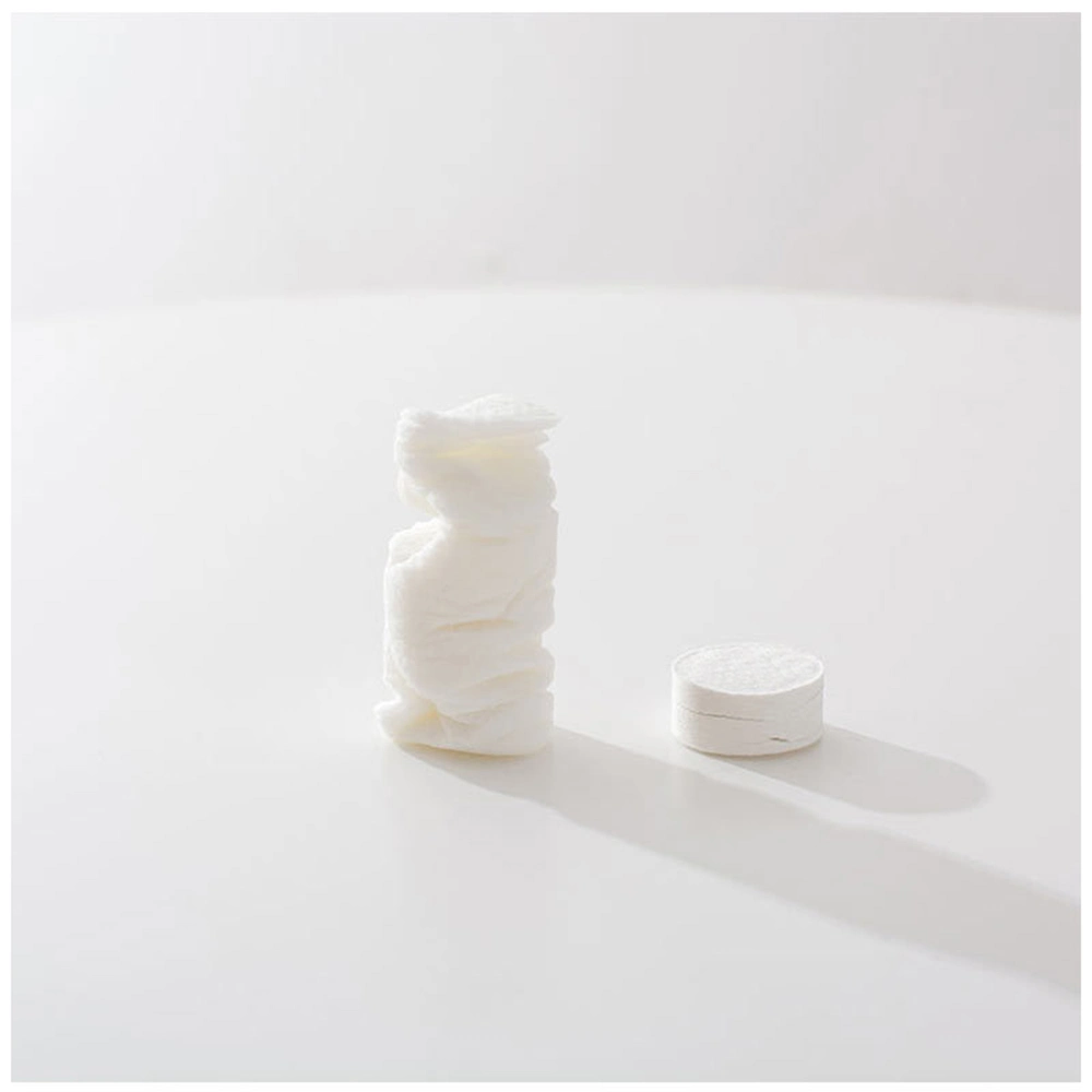 Factory Delivery Cotton Disposable White Compressed Facial Towel Tablets Compressed Towel