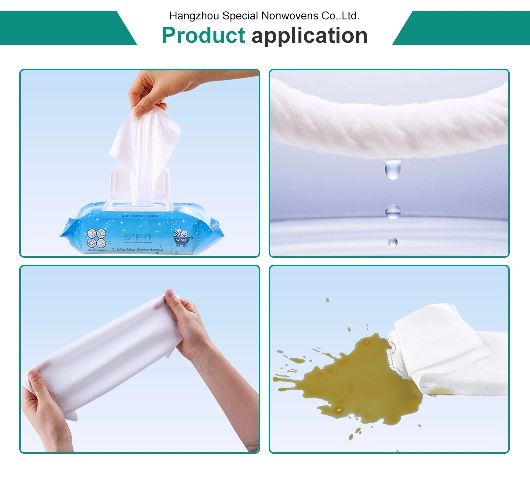 Disposable Facial Organic Spunlace Bamboo Pad Cosmetic Makeup Remover Towel Round Shape Wet Wipe Organic Makeup Remover Towel