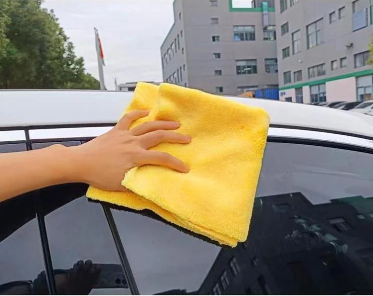 Wax Polishing Lint Free Super Soft Absorbent Microfiber Towel for Car Wash