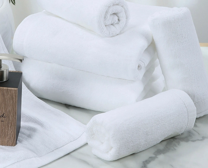 100% Cotton Hotel Small Square Face Towel 30*30cm