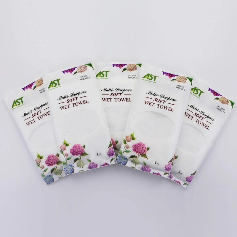 Airline Disposable Organic Terry Wet 100 Cotton Small Face Towel