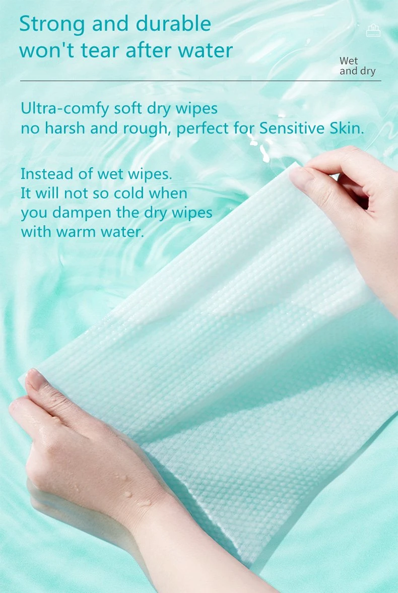 Custom Disposable Pure Cotton Facial Towel