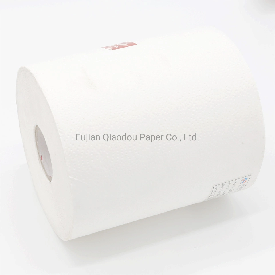 China Manufacturer Logo Printed Kitchen Tissue Roll Paper Towels