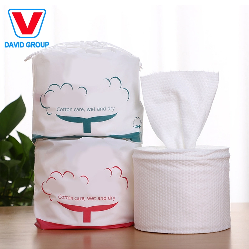 Customized Hotel Beauty Salon Cheap Price Cotton Soft Disposable Extractive Face Towel