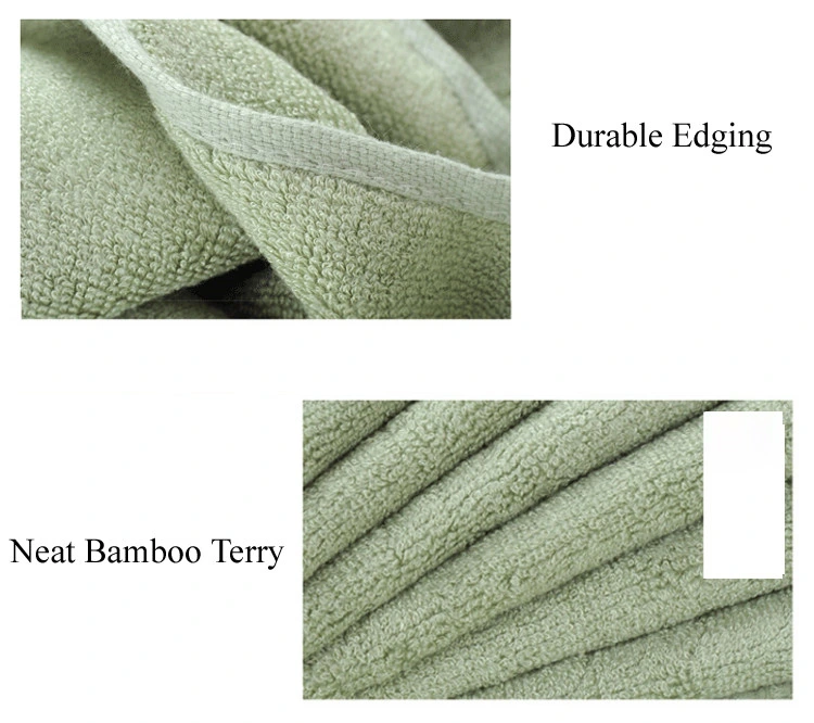 Hot Selling Antibacterial Ultra Soft High Absorbent Bamboo Body Bath Towels