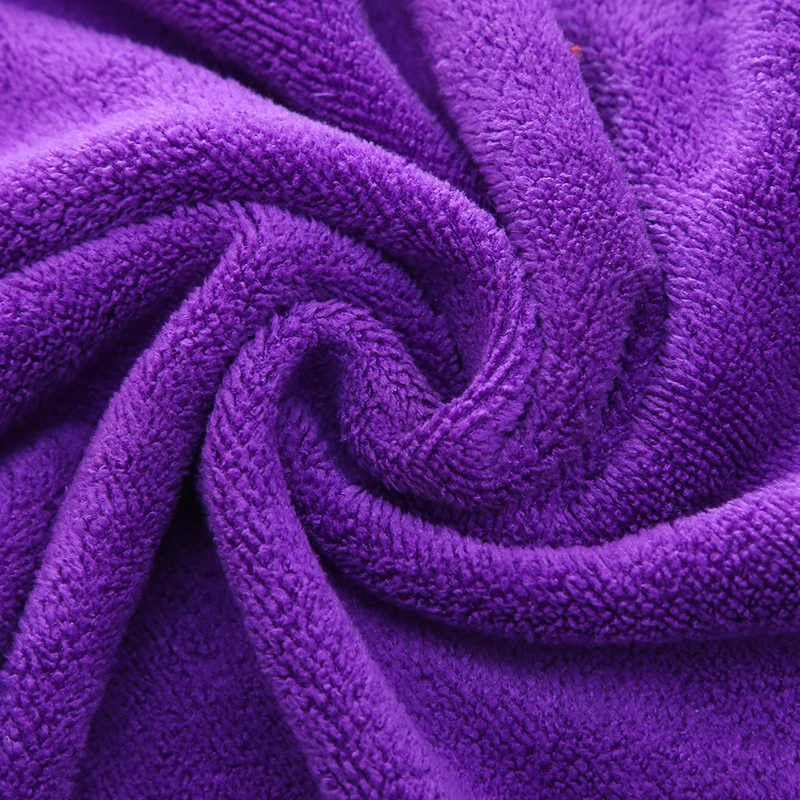 Multi Color Optional Soft Facial Cloth Fast Drying Microfiber Face Towel