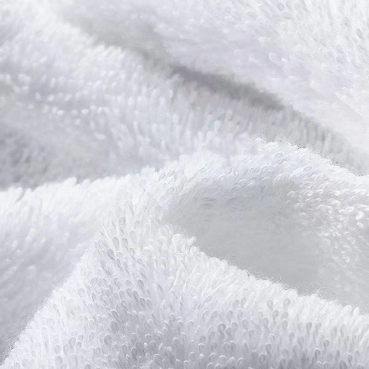 Hotel Five-Star Bath Towel Pure Cotton Thick Absorbent White Bath Towel