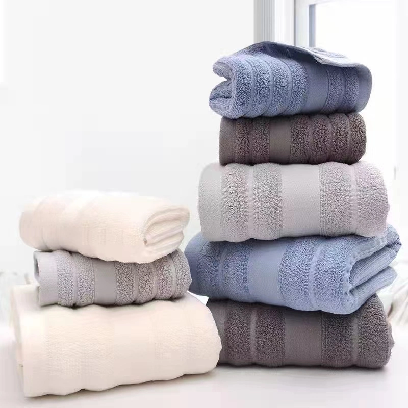 Embroidery Towels Bath 100% Cotton Luxury Hotel Bath Towels Hand Towel Bath Towel Hand Towel Set Plain Terry 100% Cotton Sports Towel