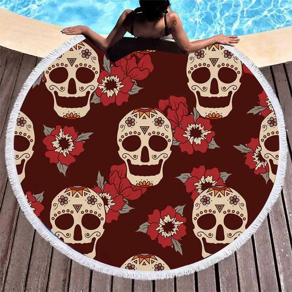 High Quality Printed Microfiber Beach Towel with Logo Water Absorption Sand Free Custom Beach Towel