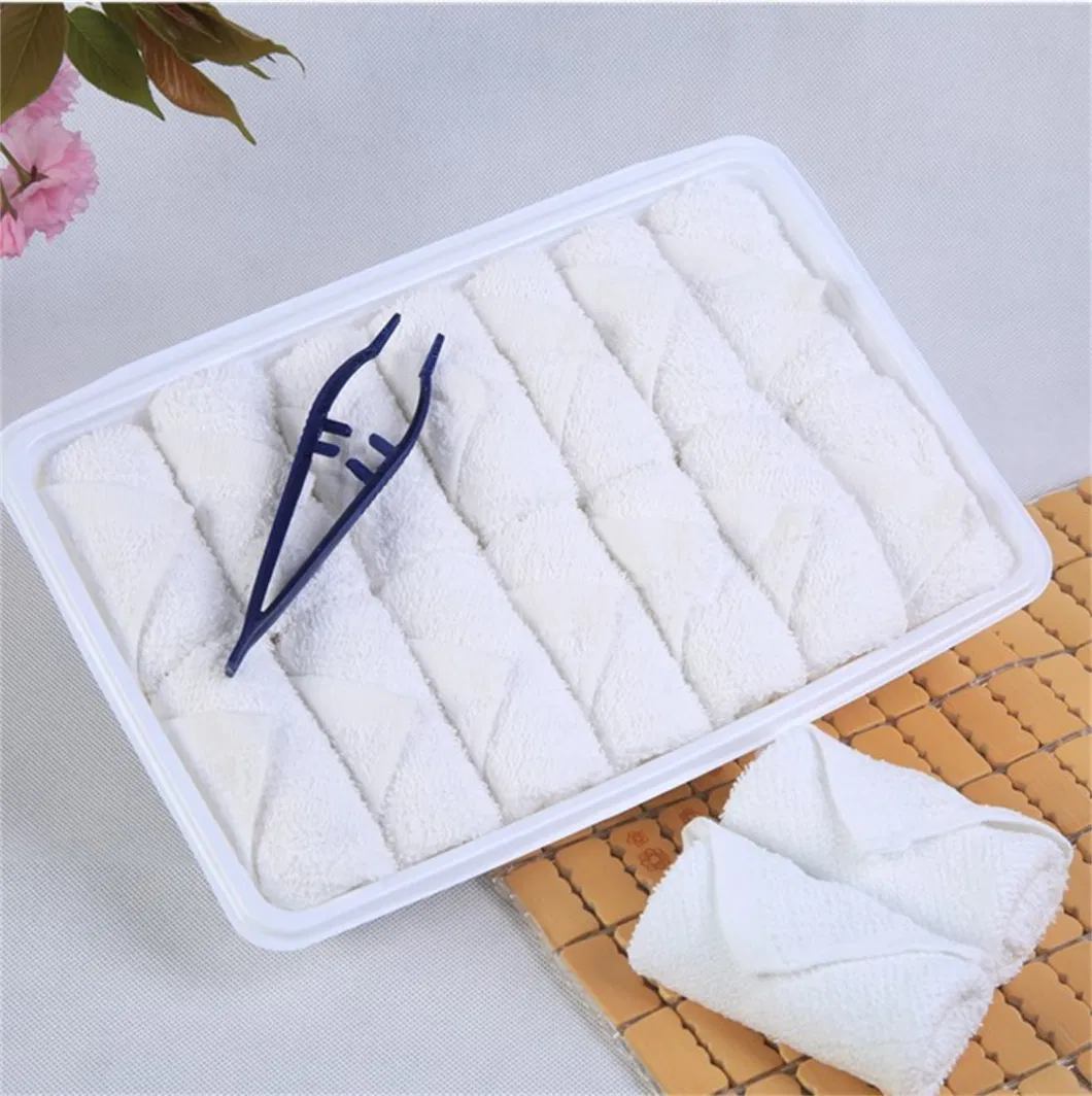 OEM Disposable Face Towel Airline Refreshing Towel Hot