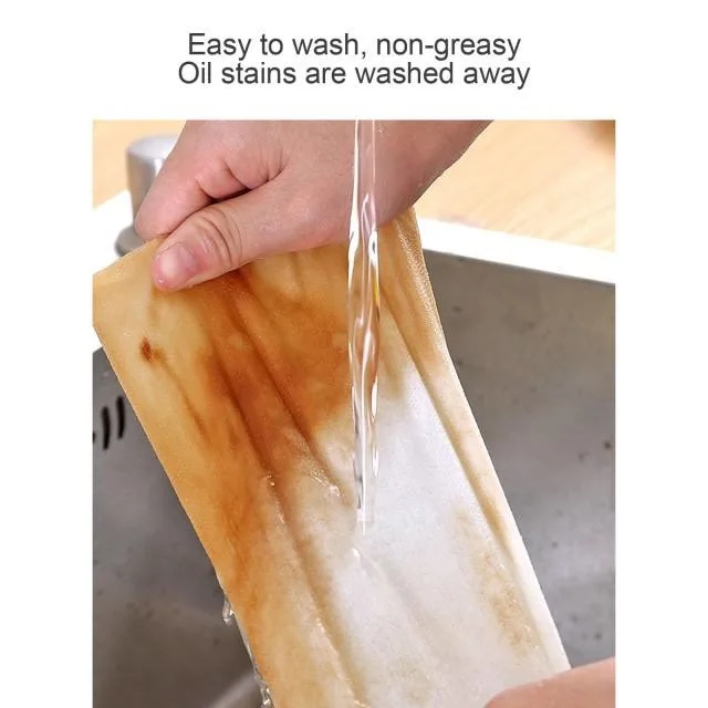 Environmentally Friendly Disposable Kitchen Wet and Dry Cleaning Absorbent Lazy Rag