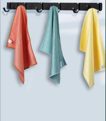 40cm*40cm 250GSM asciugamano in microfibra di vetro a salvietta in tessuto asciugamano economico Asciugamano in vetro per cucina auto