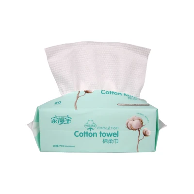 Asciugamano morbido in cotone portatile compatto e all′ingrosso in fabbrica