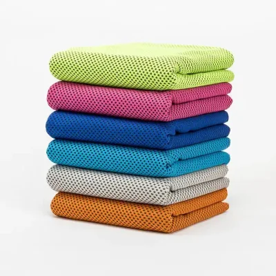 Asciugamani da palestra di raffreddamento personalizzati per collo e viso personalizzati Asciugamani da golf, asciugamani di raffreddamento in microfibra