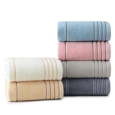Asciugamani da bagno di alta qualità in cotone, adatti per pelli sensibili e uso quotidiano, morbidi, ad asciugatura rapida e altamente assorbenti