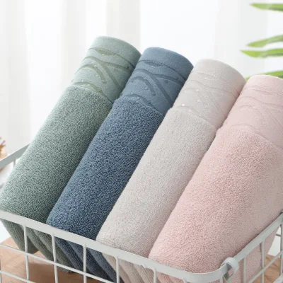 Asciugamano da bagno in cotone, palestra per adulti, asciugamano sportivo, tessuto morbido e addensante Asciugamani di pulizia per asciugamani