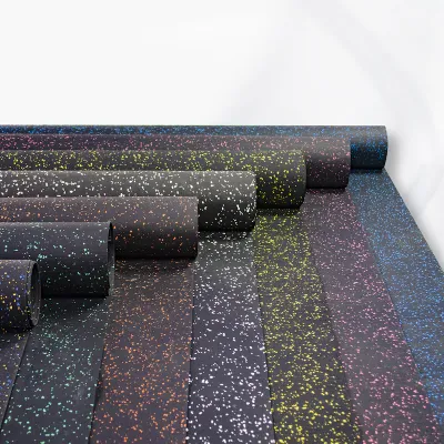 Tappetino in gomma naturale antiscivolo per pavimenti ecologico, colore Star Roll Rulli in gomma puliti e luminosi