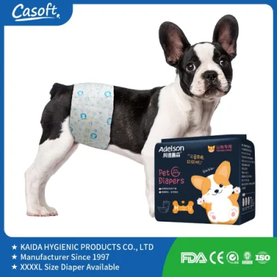 Maschio Dog pannolino nuovo disegno prodotto di pulizia cute Puppy maschio Tamponi sanitari monouso per cani da compagnia