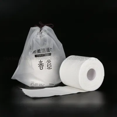 Cina consegna rapida panno monouso antibatterico Quick Dry cotone ecologico Fornitore di salviette per il viso