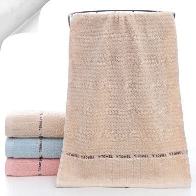 Home Hotel 100% cotone Towel viso Apricot blu rosa tenue