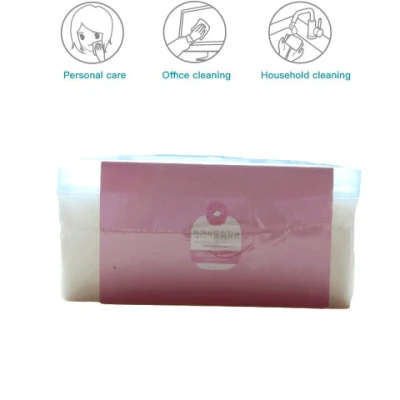  Asciugamano monouso all′ingrosso non tessuto personalizzato 100% cotone asciugamano viso pulito