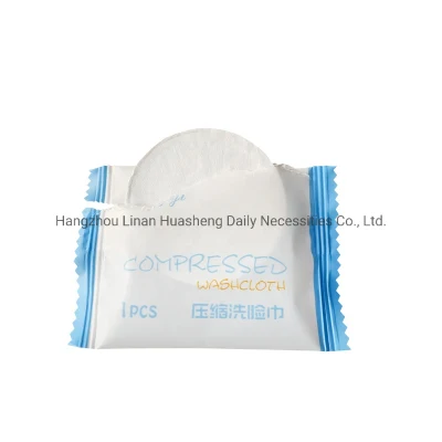 Asciugamano viso compresso monouso Dia4,5 cm Magic Custom Tablet non tessuto