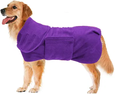 Asciugatura cane Coat microfibra asciugatura rapida Super assorbente cane da compagnia Asciugamano Cat morbido