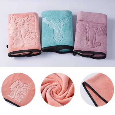 Tessuto in microfibra super morbido ultra-secco di qualità premium in vendita a caldo Asciugamani e asciugamani assorbenti cute e viso Per donne di ragazza