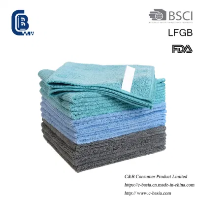  Pulizia microfibra per cucina di lavaggio auto domestica senza residui assorbente Panno per asciugamani