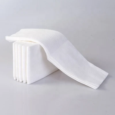 100% cotone, vendita diretta, asciugamani monouso riutilizzabili personalizzati per il viso Per i viaggi