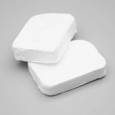 Asciugamano compresso con 100% rayon materiale Bianco naturale non tessuto Asciugamano magico per il viso, per campioni di asciugamani compressi gratuiti
