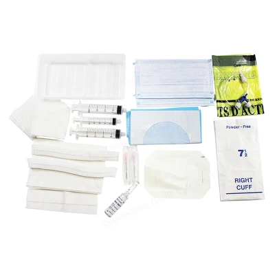 Prodotti ginecologici pacchetto di consegna per strumenti ostetrici e ginecologici sterili