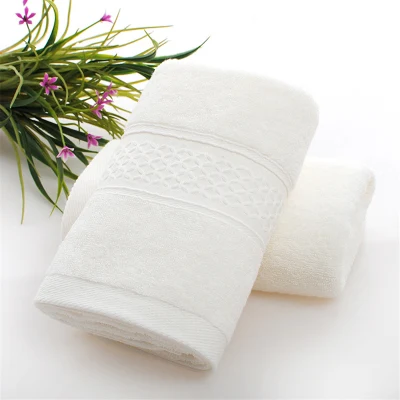 Asciugamani da bagno in cotone 100% cotone ricamati personalizzati con logo Asciugamano
