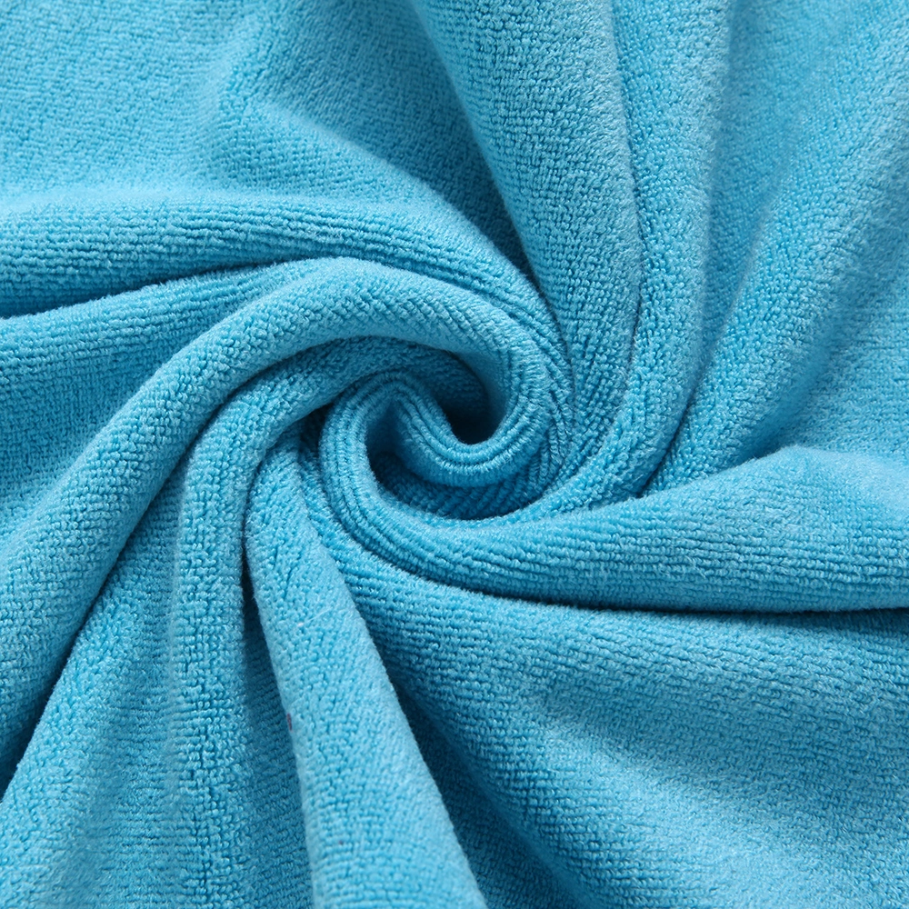 High Quality 80%Polyester 20%Polyamide Absorbent 400GSM 500GSM 30X30cm 40X40cm 40X60cm Microfibre Cloths Soft Hand Face Bath Beach Sports Towel