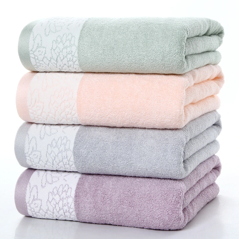 Best Selling Jacquard Skin-Friendly Bamboo Fibre Washcloths Baby Face Bath Towel for Kids