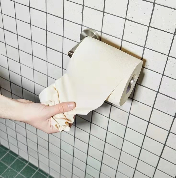 Top Rank 2 Lyers Toilet Virgin Woodpulp Flushable Toilet Wipes Toilet Paper Rolls