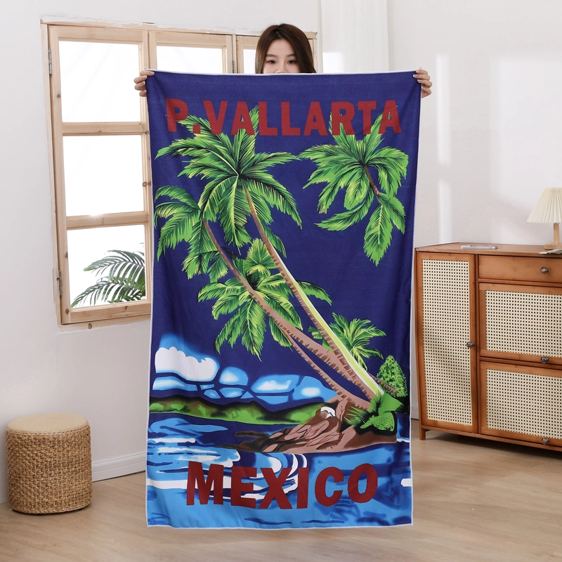 Microfiber Beach Towels Customized Printed Beach Towel 75*150cm