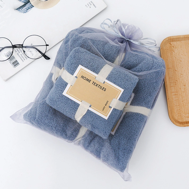 Custom Chinese Towel High Quality Face Towel Set Luxury Soft Adult Towels Microfiber Set Wholesale Bath Towel