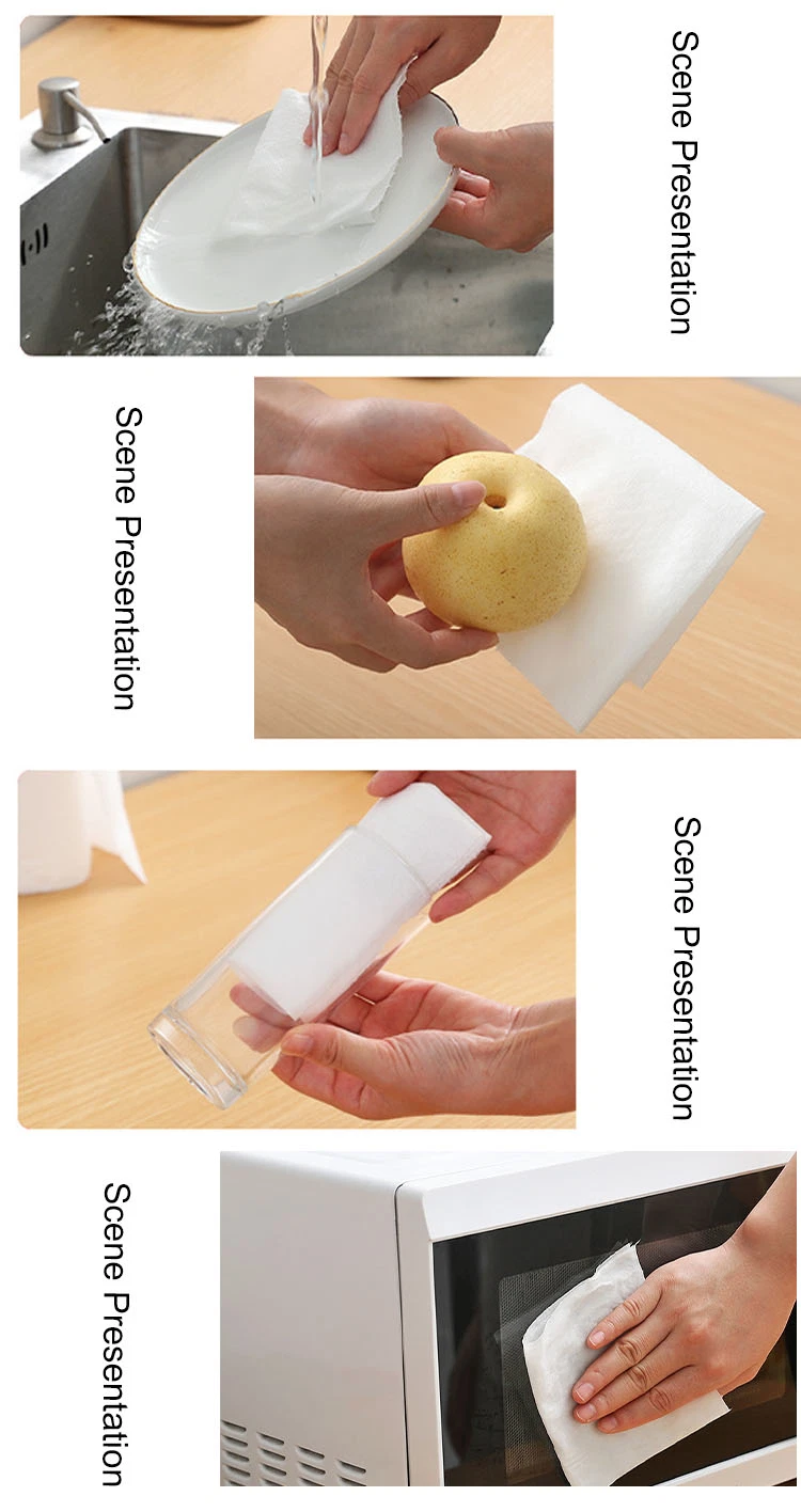 Hot Selling Lazy Rag Dry and Wet Dual Use Disposable Non-Woven Cloth