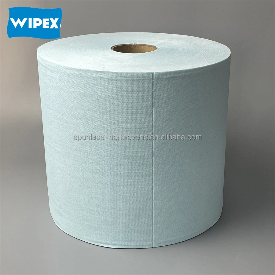 Wood Pulp Industrial Customized Absorbent Wipes Cleaning Roll