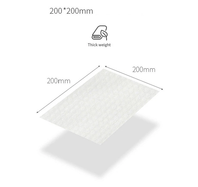 20X20cm Cotton Disposable Beauty Face Towel for Beauty Salon