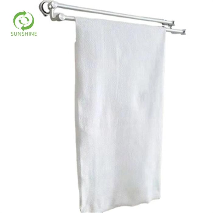Sunshine Disposable Spunlace Nonwoven Fabric Bath Towel for Hotel