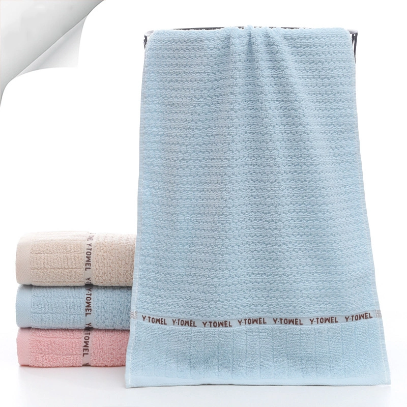 Home Hotel 100% Cotton Soft Pink blue Apricot Face Towel