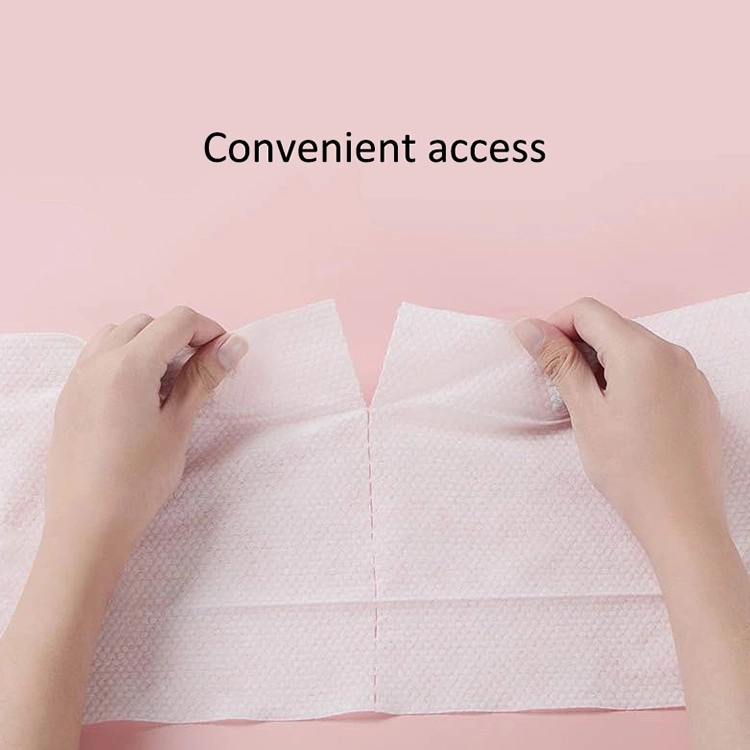 20X20cm Cotton Disposable Beauty Face Towel for Beauty Salon