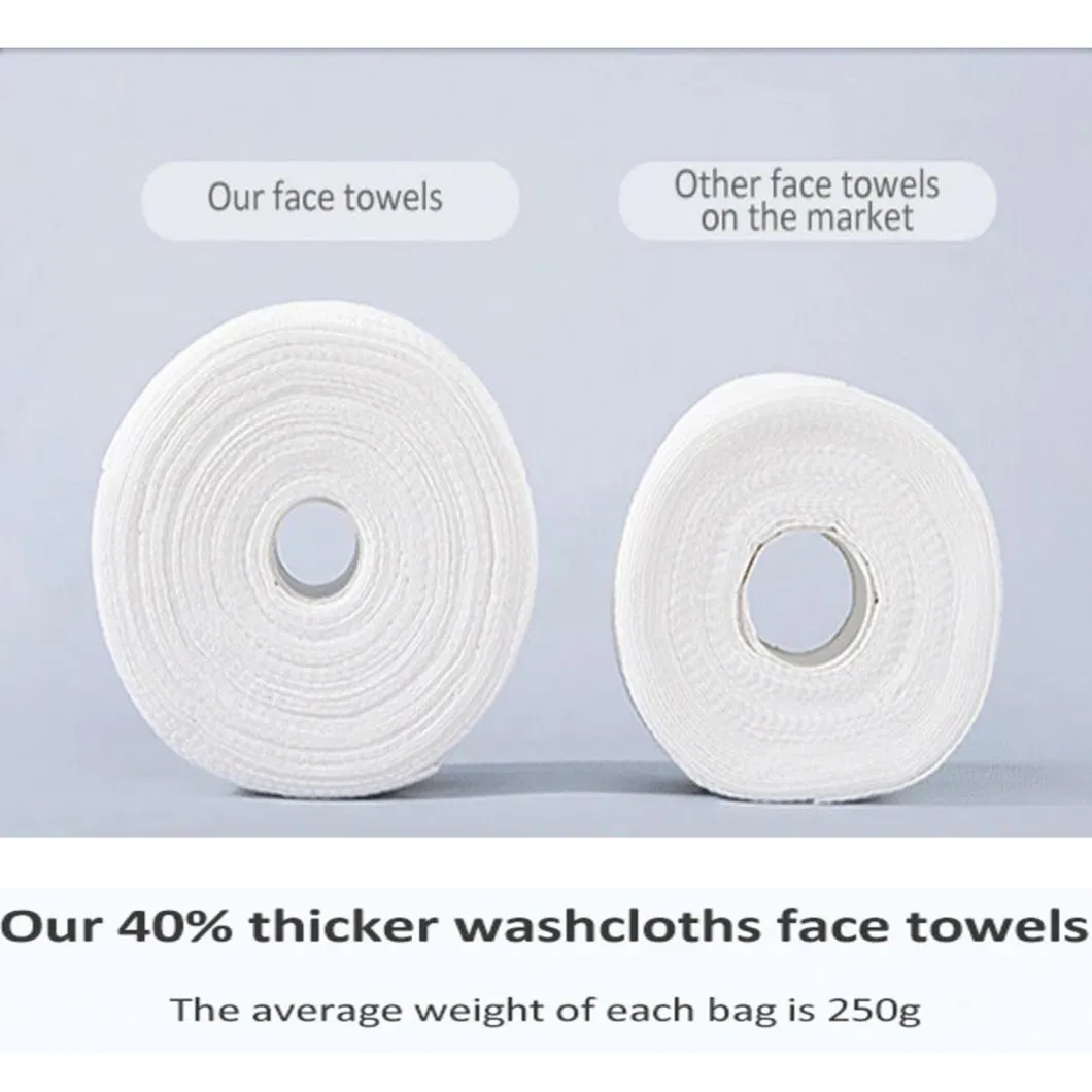 Disposable Cotton Non-Woven Face Towel Home Use Facial Cleaning Towel