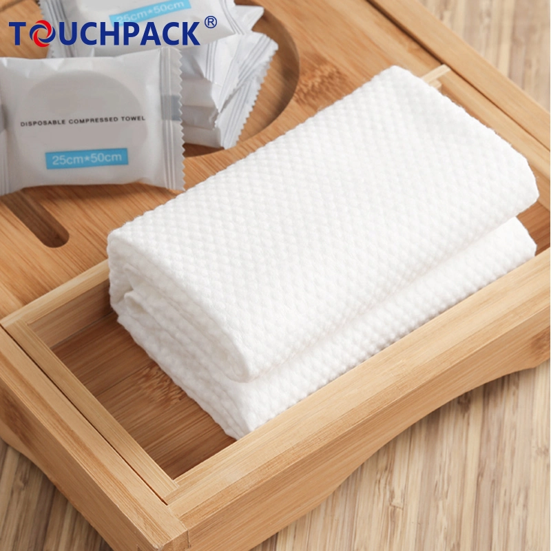 Customized SPA Hotel Beauty Salon Cheap Price Cotton Soft Disposable Extractive Face Towel for Face Cleansing