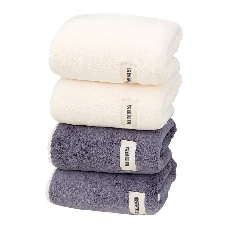2022 New Customized Coral Fleece Towel Beauty SPA Microfiber Bath Face Towel