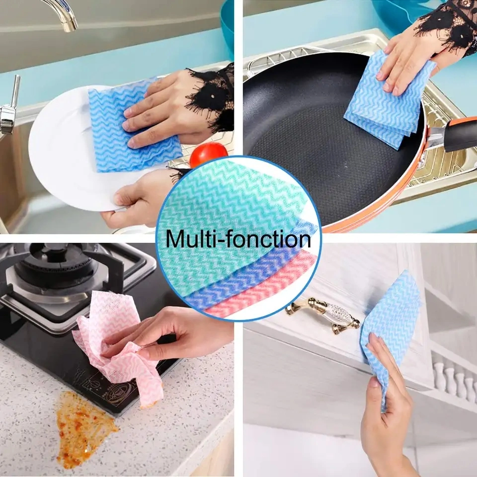 Best Seller Cleaning Cloths Non-Woven Fabric Lazy Rags