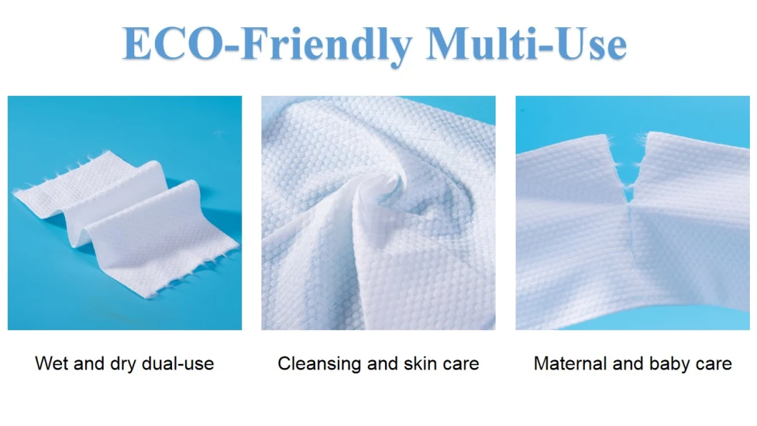 100% Cotton Face Tissue/Facial Towel/Cleansing Towel