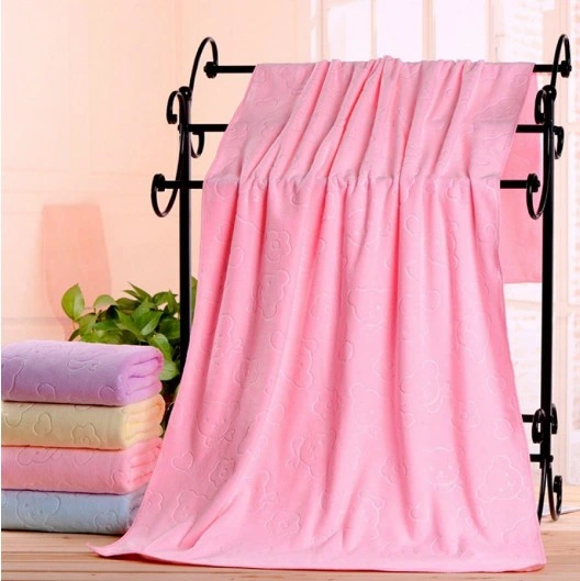 Microfiber Bath Towel Wholesale Cheap Microfibre Coral Fleece Face Towel